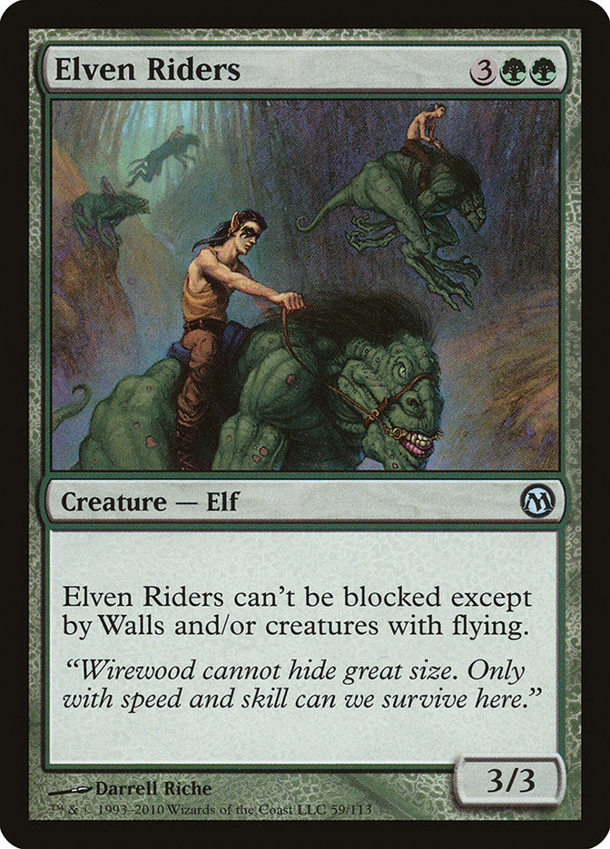 Elven Riders [Duels of the Planeswalkers] - Magic: The Gathering - Card Brawlers | Quebec | Canada |