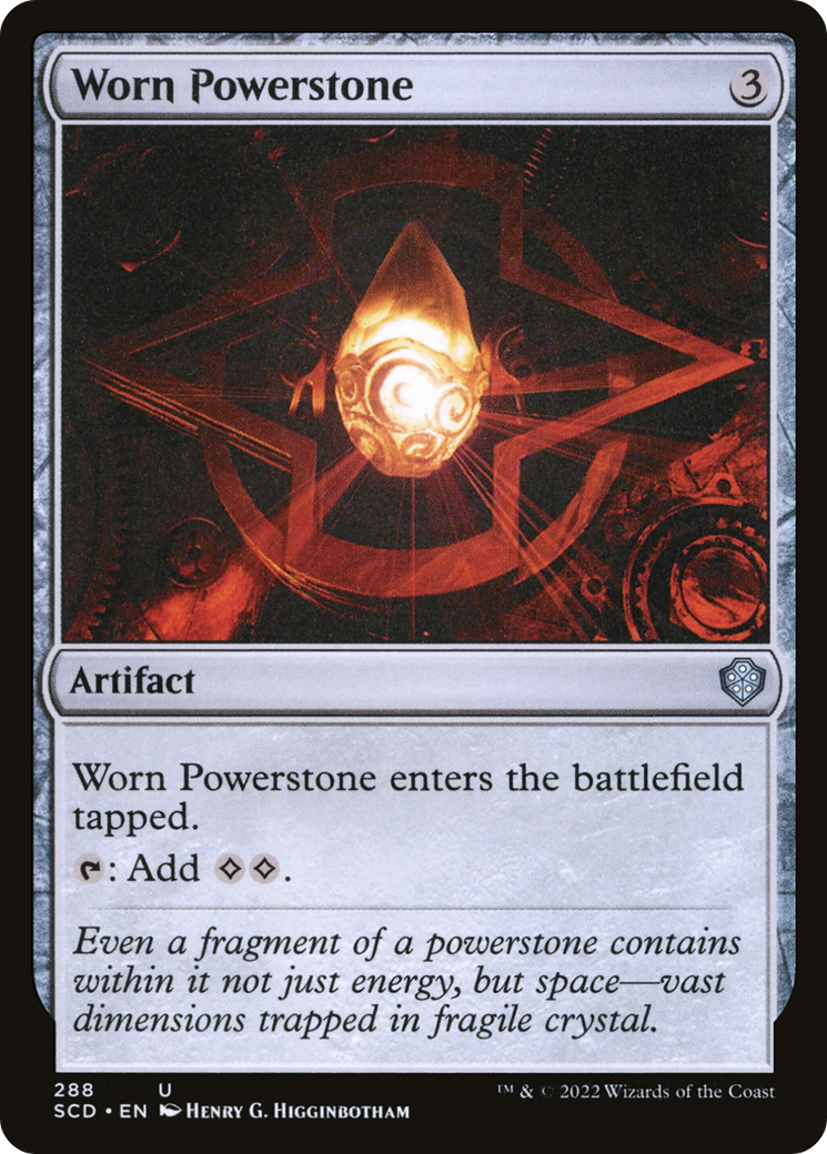 Worn Powerstone [Starter Commander Decks] - Magic: The Gathering - Card Brawlers | Quebec | Canada |