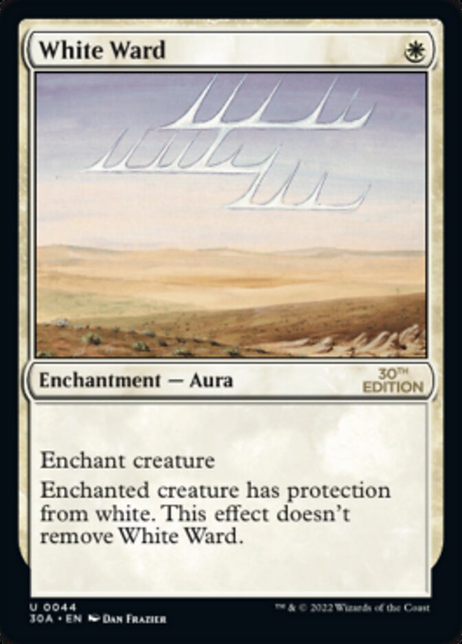 White Ward [30th Anniversary Edition] - Magic: The Gathering - Card Brawlers | Quebec | Canada |