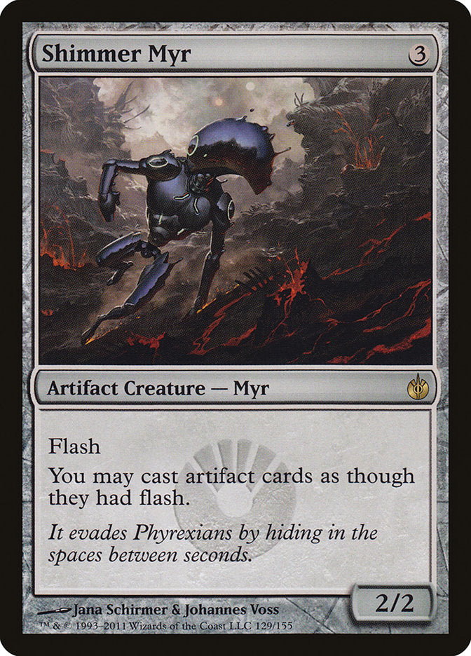 Shimmer Myr [Mirrodin Besieged] - Magic: The Gathering - Card Brawlers | Quebec | Canada |
