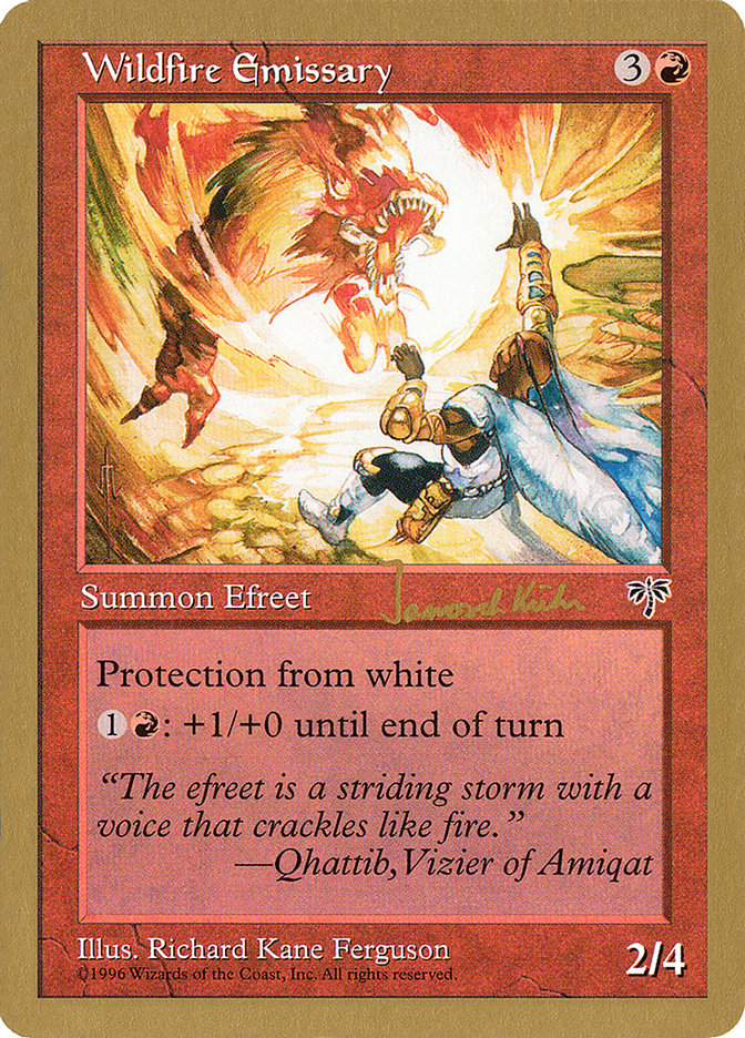 Wildfire Emissary (Janosch Kuhn) [World Championship Decks 1997] - Magic: The Gathering - Card Brawlers | Quebec | Canada |