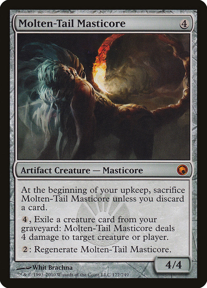 Molten-Tail Masticore [Scars of Mirrodin] - Magic: The Gathering - Card Brawlers | Quebec | Canada |