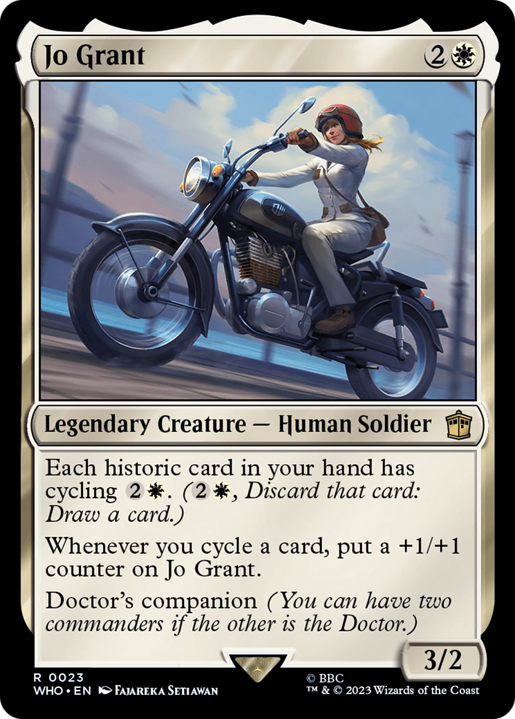 Jo Grant [Doctor Who] - Magic: The Gathering - Card Brawlers | Quebec | Canada |