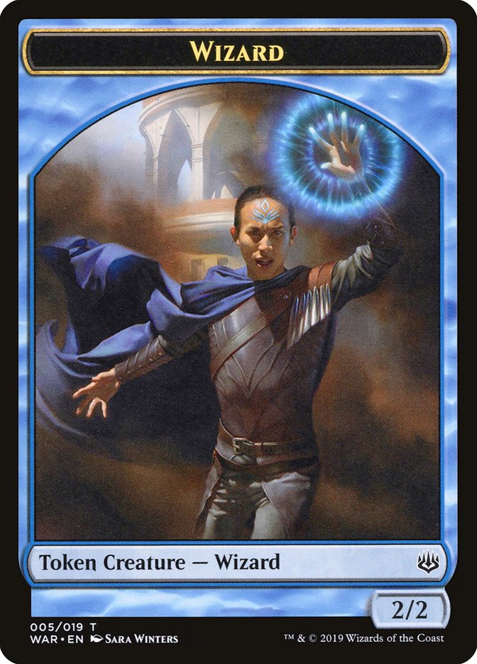 Wizard Token [War of the Spark Tokens] - Magic: The Gathering - Card Brawlers | Quebec | Canada |