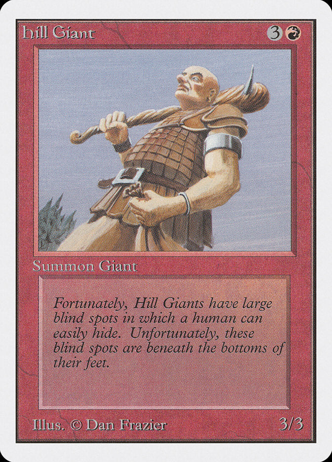 Hill Giant [Unlimited Edition] - Magic: The Gathering - Card Brawlers | Quebec | Canada |