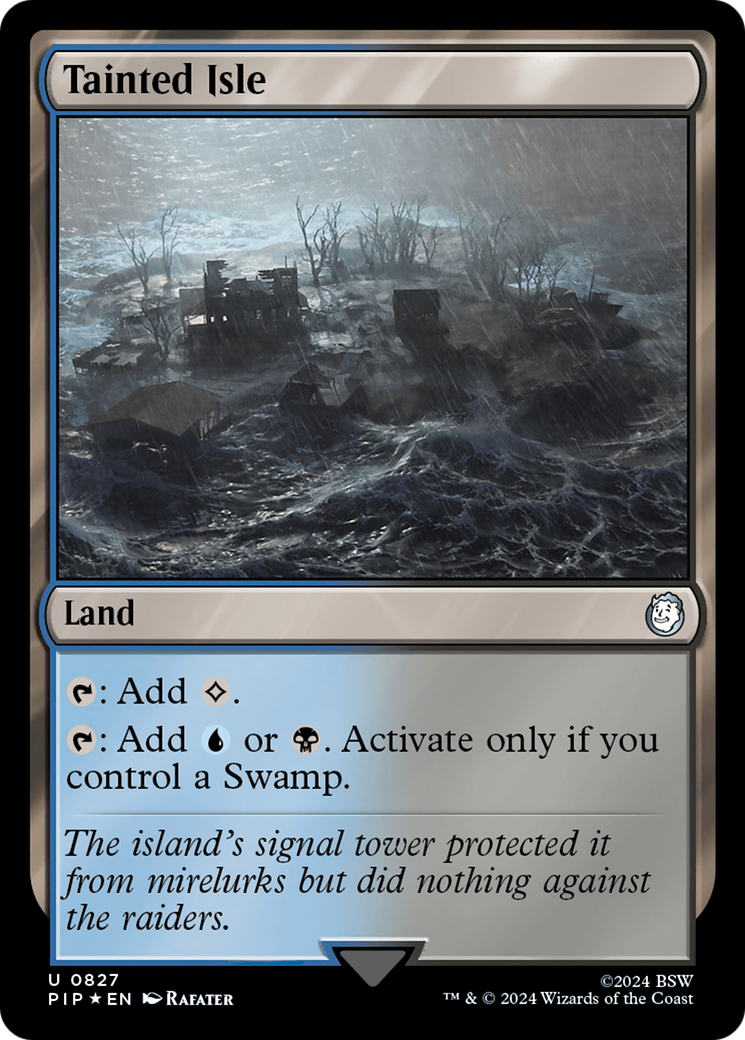 Tainted Isle (Surge Foil) [Fallout] - Magic: The Gathering - Card Brawlers | Quebec | Canada |