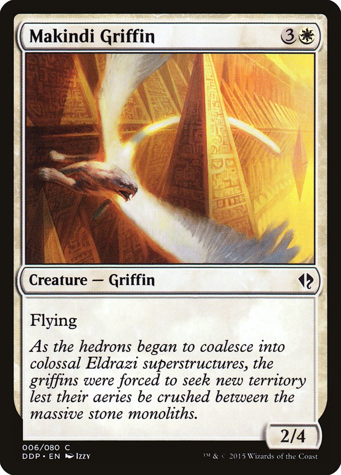 Makindi Griffin [Duel Decks: Zendikar vs. Eldrazi] - Magic: The Gathering - Card Brawlers | Quebec | Canada |
