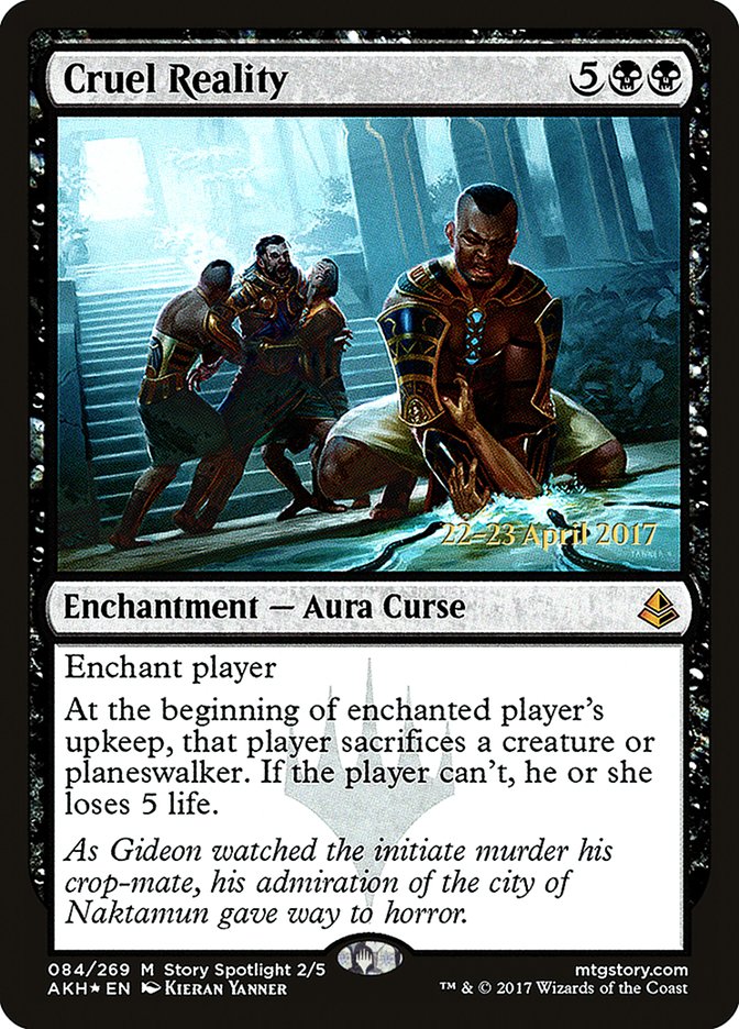 Cruel Reality [Amonkhet Prerelease Promos] - Magic: The Gathering - Card Brawlers | Quebec | Canada |