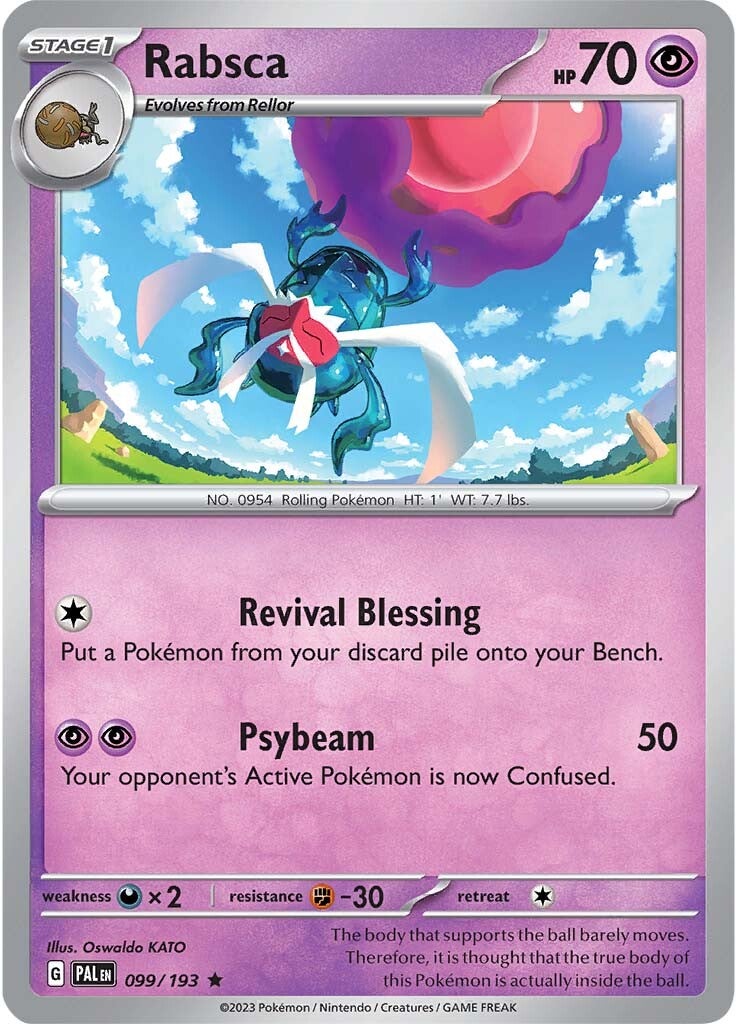Rabsca (099/193) [Scarlet & Violet: Paldea Evolved] - Pokémon - Card Brawlers | Quebec | Canada |