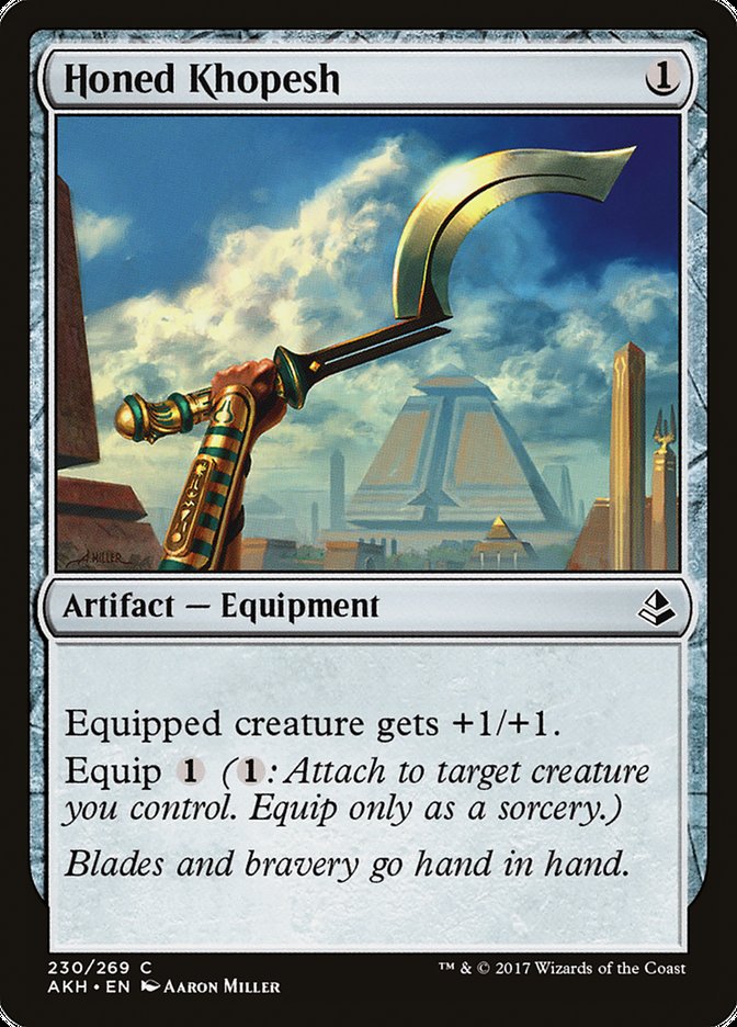 Honed Khopesh [Amonkhet] - Magic: The Gathering - Card Brawlers | Quebec | Canada |