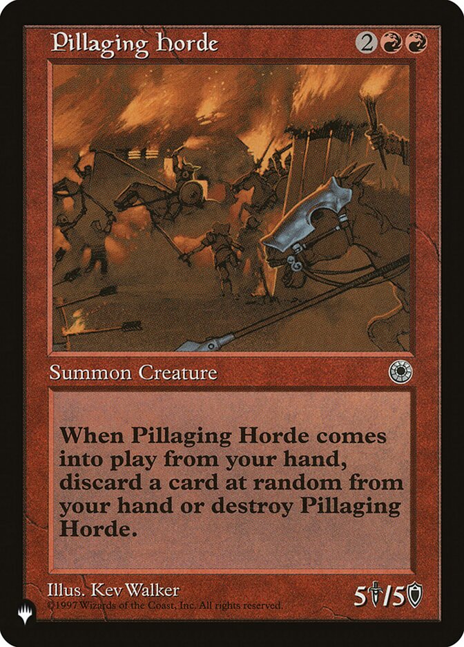 Pillaging Horde [The List] - Magic: The Gathering - Card Brawlers | Quebec | Canada |