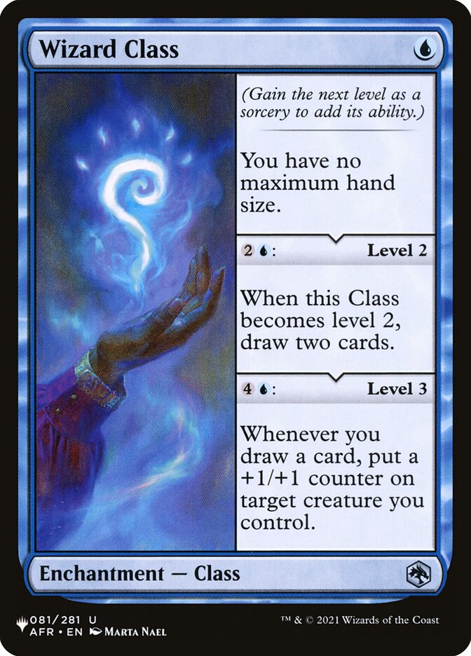 Wizard Class [The List] - Magic: The Gathering - Card Brawlers | Quebec | Canada |