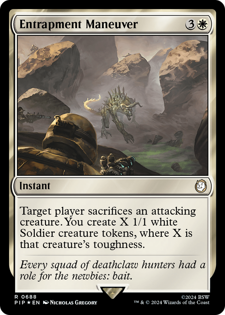 Entrapment Maneuver (Surge Foil) [Fallout] - Magic: The Gathering - Card Brawlers | Quebec | Canada |