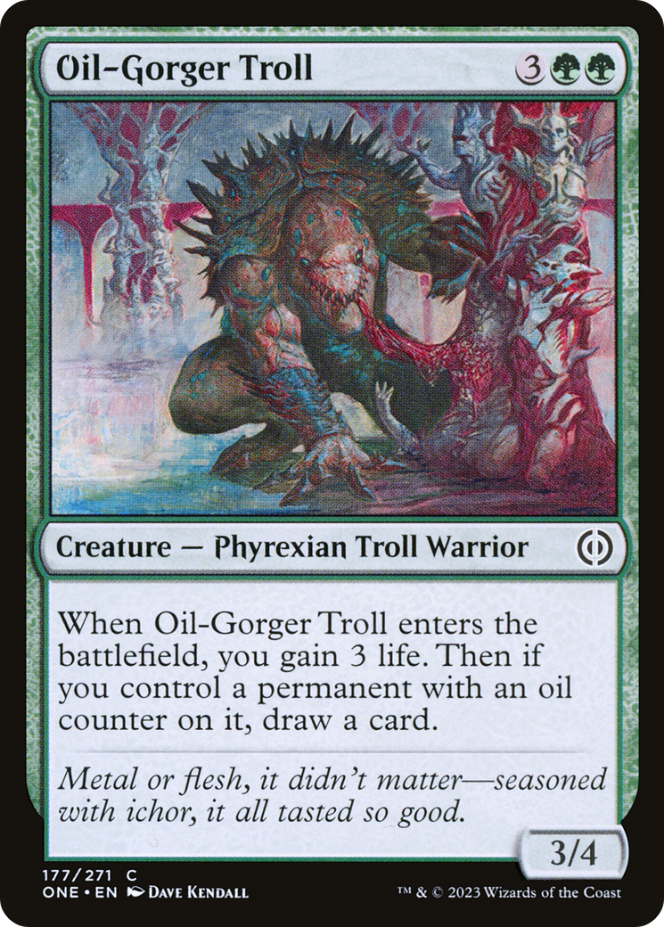 Oil-Gorger Troll [Phyrexia: All Will Be One] - Magic: The Gathering - Card Brawlers | Quebec | Canada |