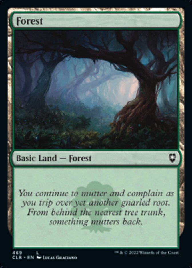 Forest (469) [Commander Legends: Battle for Baldur's Gate] - Magic: The Gathering - Card Brawlers | Quebec | Canada |