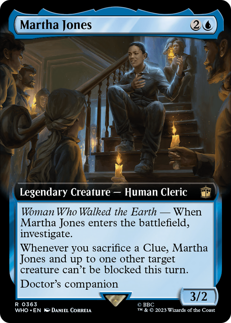 Martha Jones (Extended Art) [Doctor Who] - Magic: The Gathering - Card Brawlers | Quebec | Canada |
