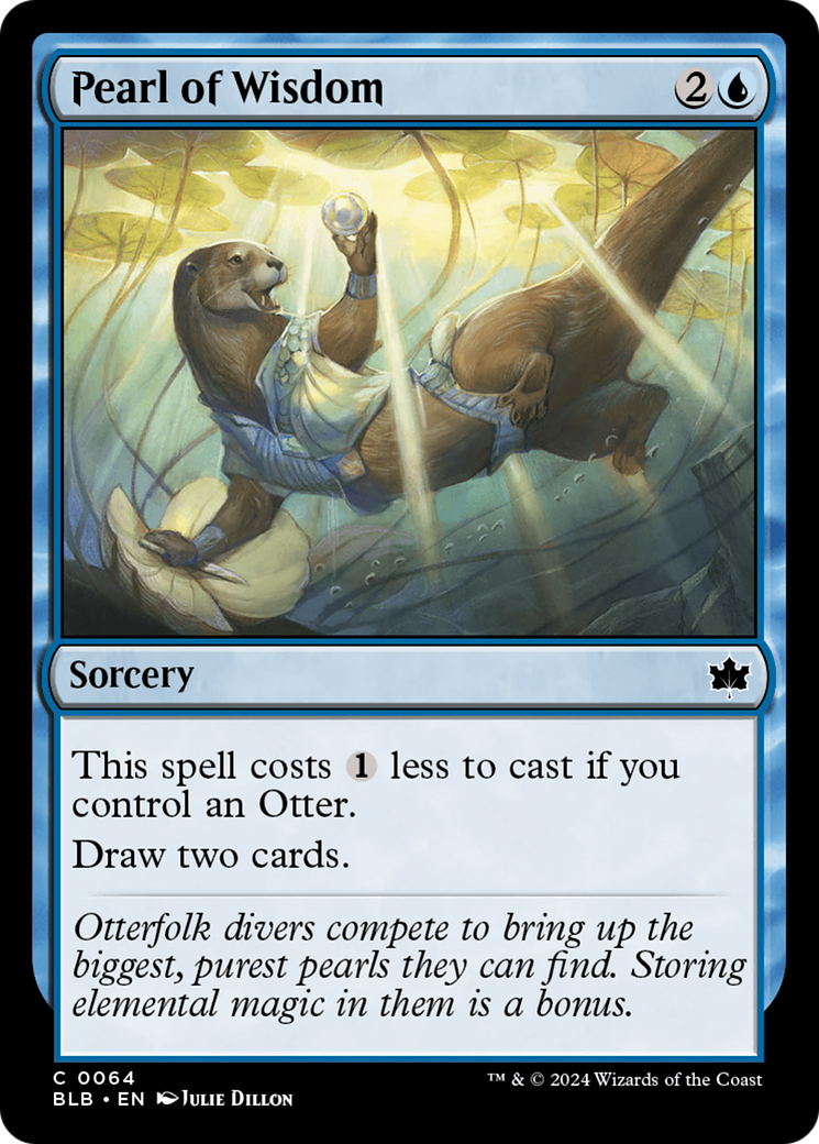 Pearl of Wisdom [Bloomburrow] - Magic: The Gathering - Card Brawlers | Quebec | Canada |