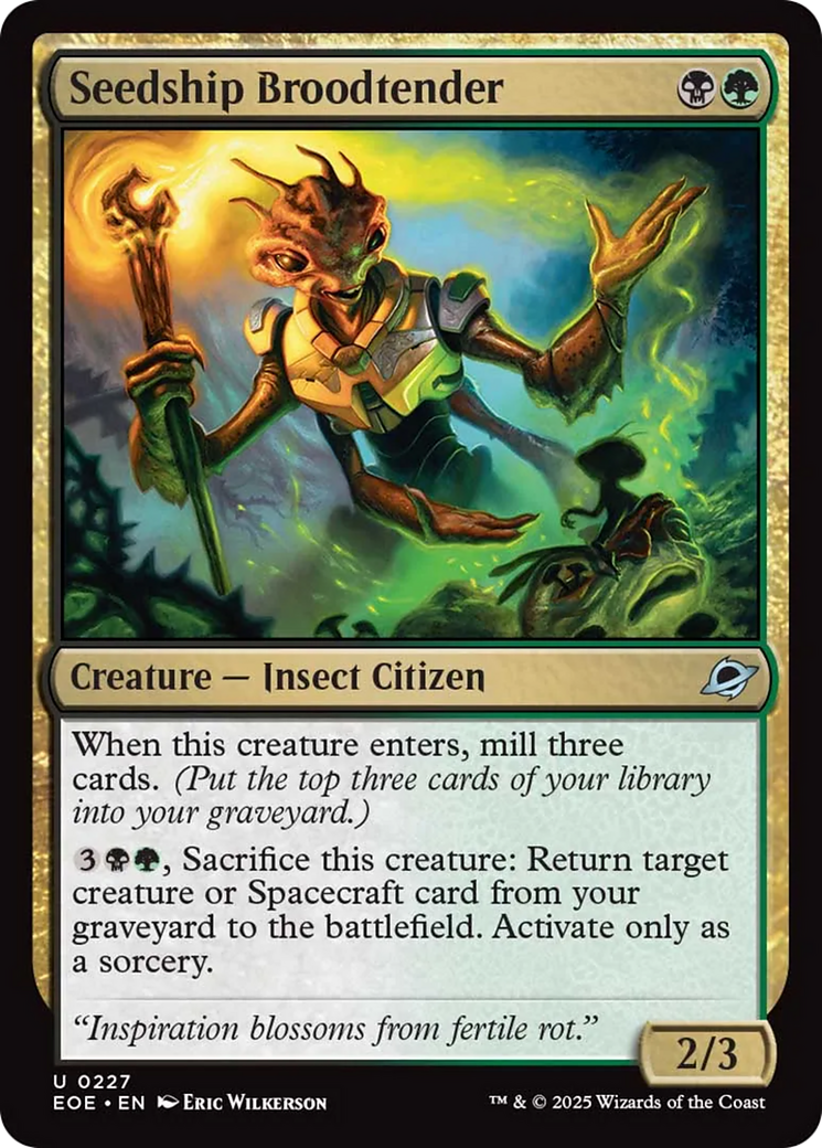 Seedship Broodtender [Edge of Eternities] - Magic: The Gathering - Card Brawlers | Quebec | Canada |