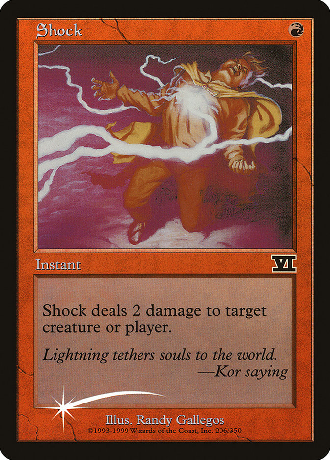 Shock [Friday Night Magic 2000] - Magic: The Gathering - Card Brawlers | Quebec | Canada |