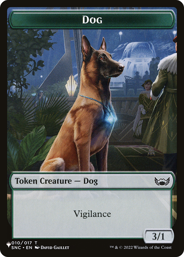 Shapeshifter // Dog Double-Sided Token [The List] - Magic: The Gathering - Card Brawlers | Quebec | Canada |