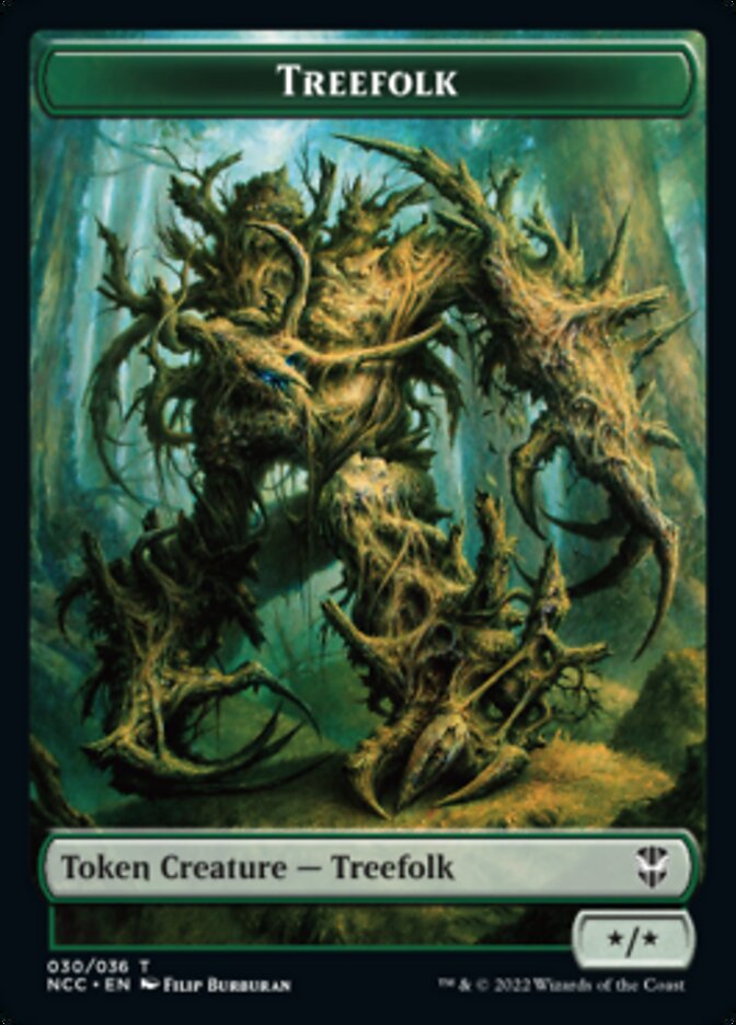 Treefolk // Spider Double-Sided Token [Streets of New Capenna Commander Tokens] - Magic: The Gathering - Card Brawlers | Quebec | Canada |