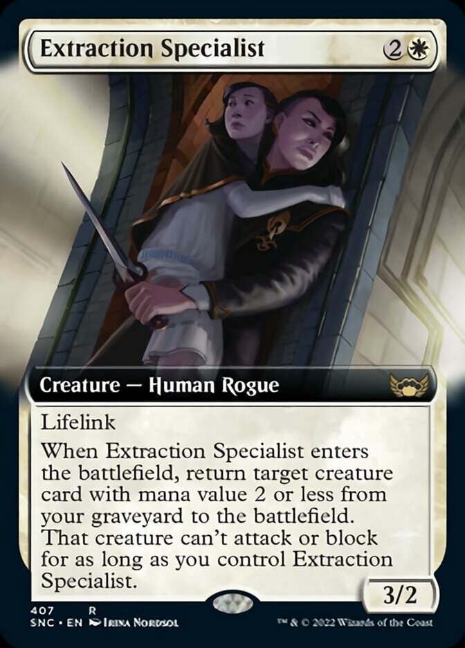 Extraction Specialist (Extended Art) [Streets of New Capenna] - Magic: The Gathering - Card Brawlers | Quebec | Canada |