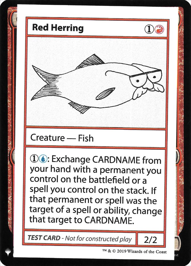 Red Herring [Mystery Booster Playtest Cards] - Magic: The Gathering - Card Brawlers | Quebec | Canada |