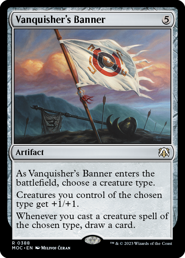 Vanquisher's Banner [March of the Machine Commander] - Magic: The Gathering - Card Brawlers | Quebec | Canada |