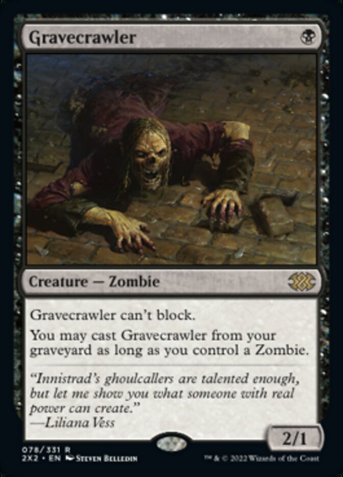 Gravecrawler [Double Masters 2022] - Magic: The Gathering - Card Brawlers | Quebec | Canada |