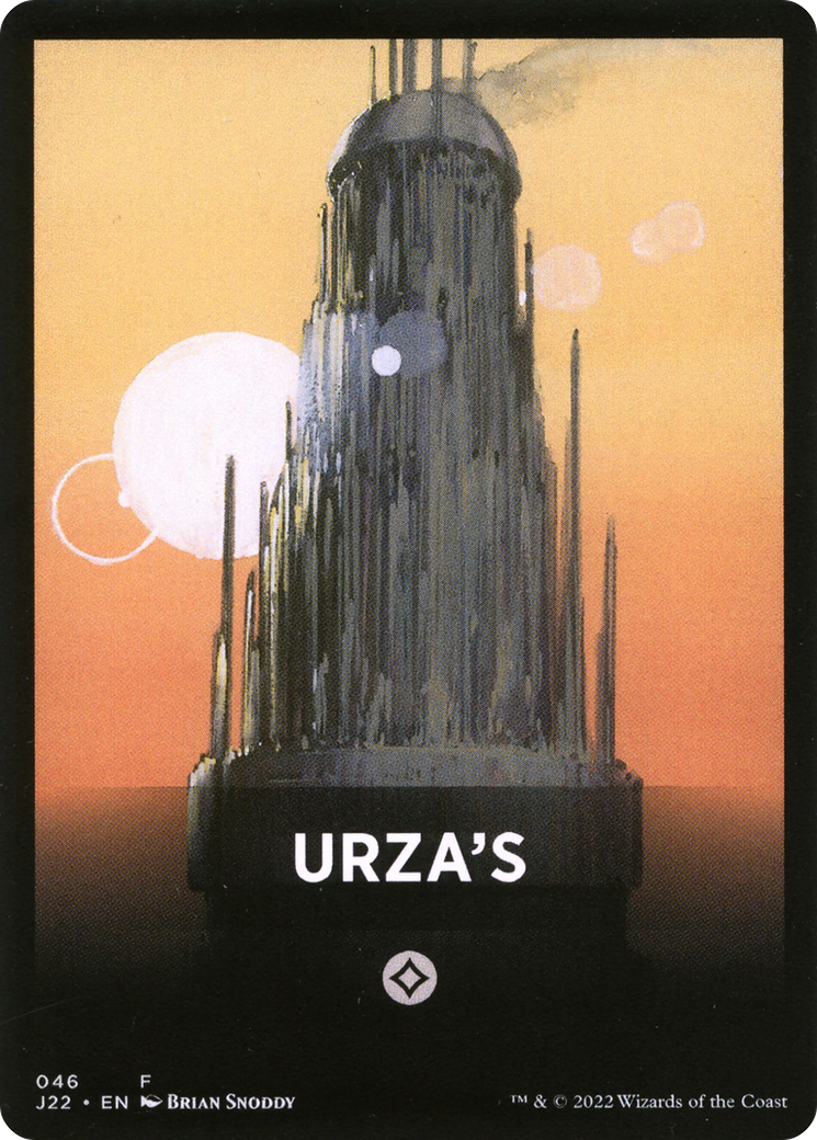 Urza's Theme Card [Jumpstart 2022 Front Cards] - Magic: The Gathering - Card Brawlers | Quebec | Canada |