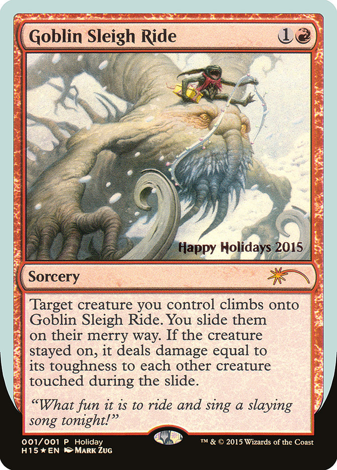 Goblin Sleigh Ride [Happy Holidays] - Magic: The Gathering - Card Brawlers | Quebec | Canada |