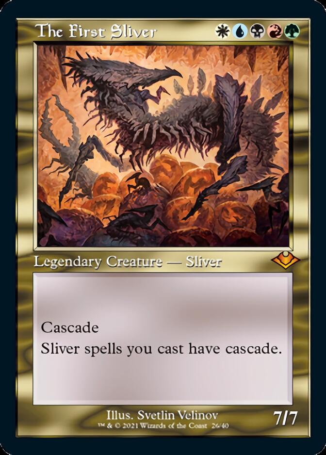 The First Sliver (Retro Foil Etched) [Modern Horizons] - Magic: The Gathering - Card Brawlers | Quebec | Canada |