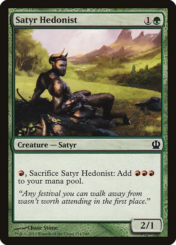 Satyr Hedonist [Theros] - Magic: The Gathering - Card Brawlers | Quebec | Canada |