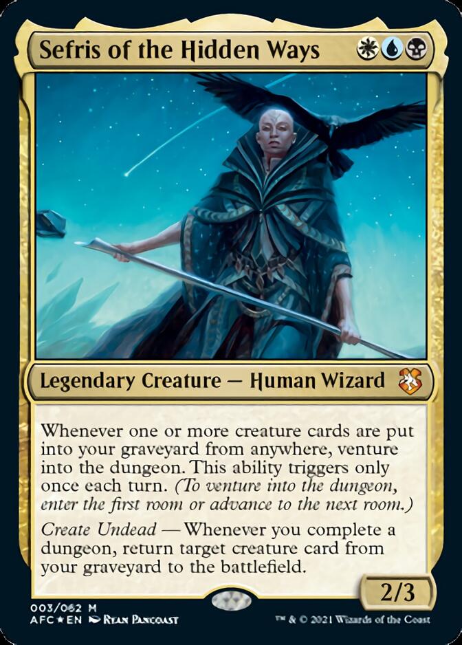 Sefris of the Hidden Ways [Dungeons & Dragons: Adventures in the Forgotten Realms Commander] - Magic: The Gathering - Card Brawlers | Quebec | Canada |
