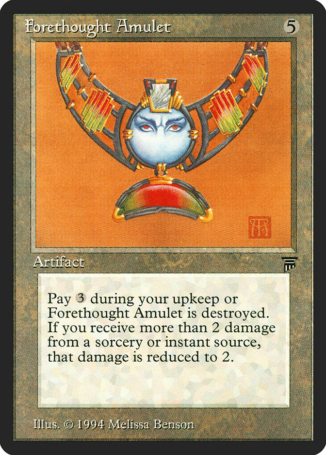 Forethought Amulet [Legends] - Magic: The Gathering - Card Brawlers | Quebec | Canada |