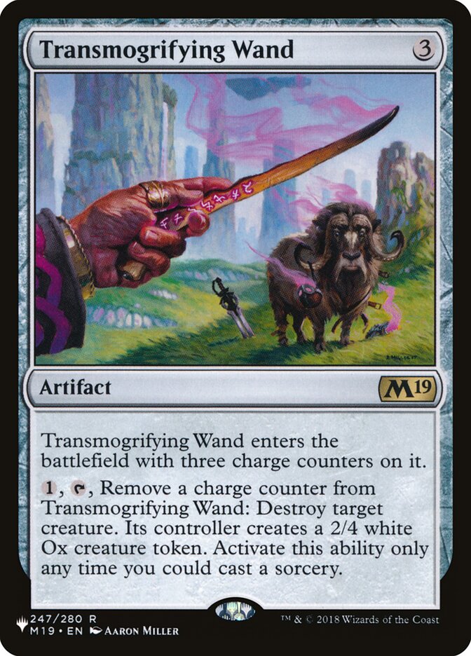 Transmogrifying Wand [The List] - Magic: The Gathering - Card Brawlers | Quebec | Canada |