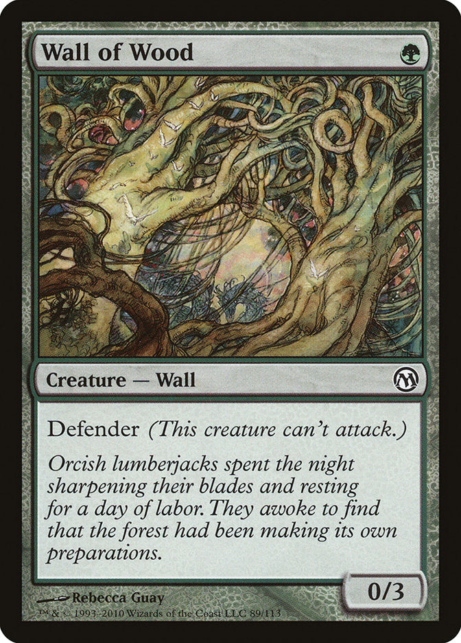 Wall of Wood [Duels of the Planeswalkers] - Magic: The Gathering - Card Brawlers | Quebec | Canada |