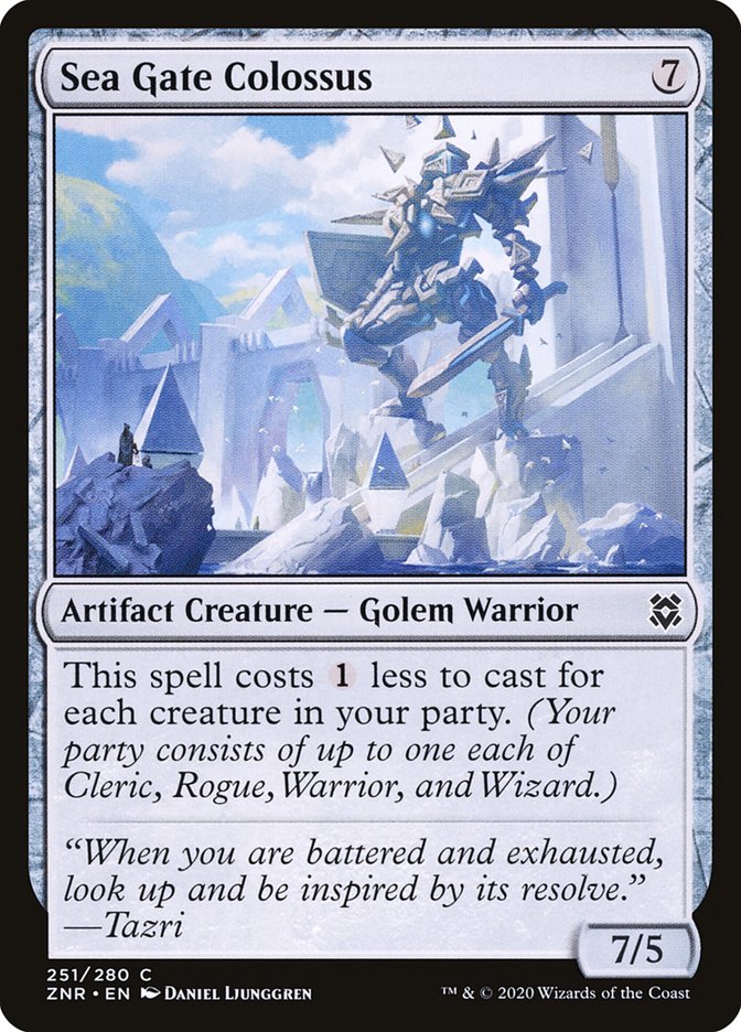 Sea Gate Colossus [Zendikar Rising] - Magic: The Gathering - Card Brawlers | Quebec | Canada |