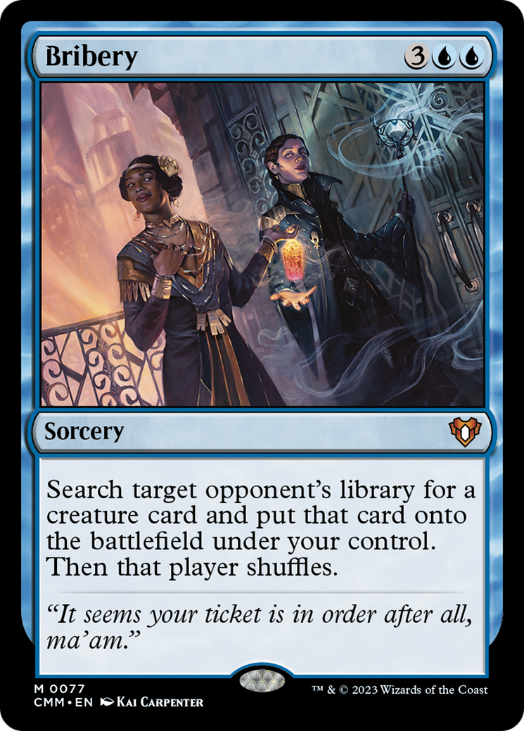 Bribery [Commander Masters] - Magic: The Gathering - Card Brawlers | Quebec | Canada |