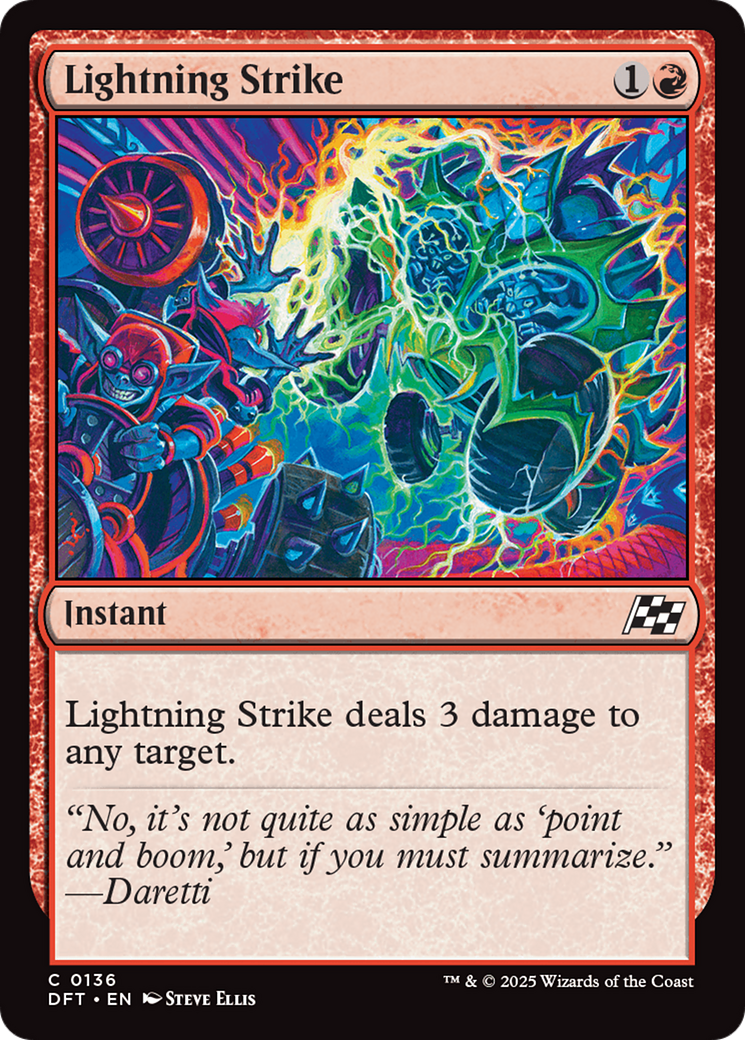 Lightning Strike [Aetherdrift] - Magic: The Gathering - Card Brawlers | Quebec | Canada |