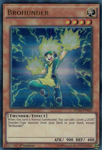 Brohunder [DUSA-EN012] Ultra Rare - Yu-Gi-Oh! - Card Brawlers | Quebec | Canada |
