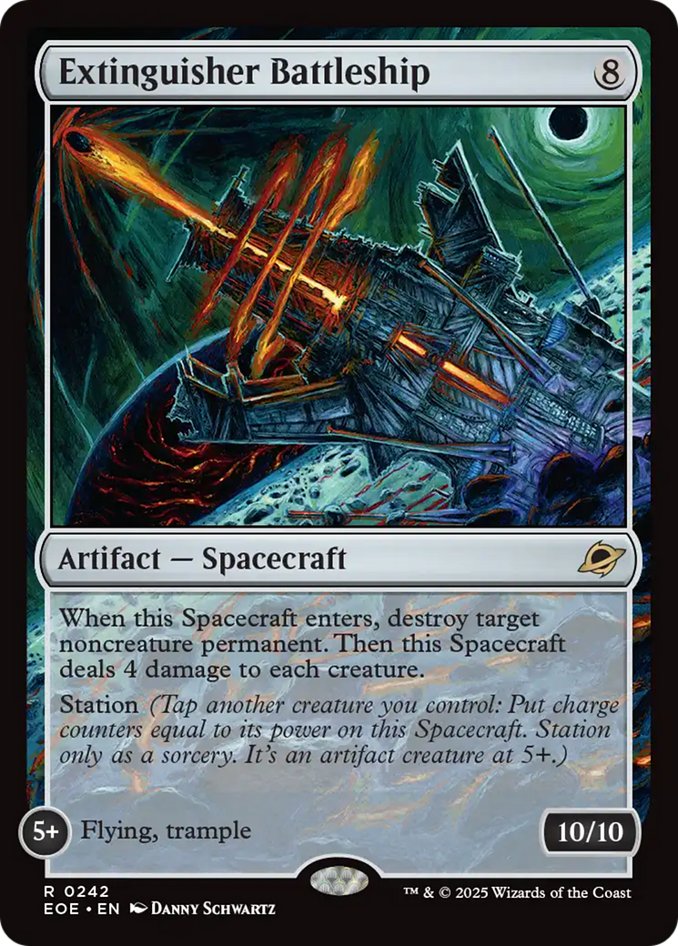 Extinguisher Battleship [Edge of Eternities] - Magic: The Gathering - Card Brawlers | Quebec | Canada |