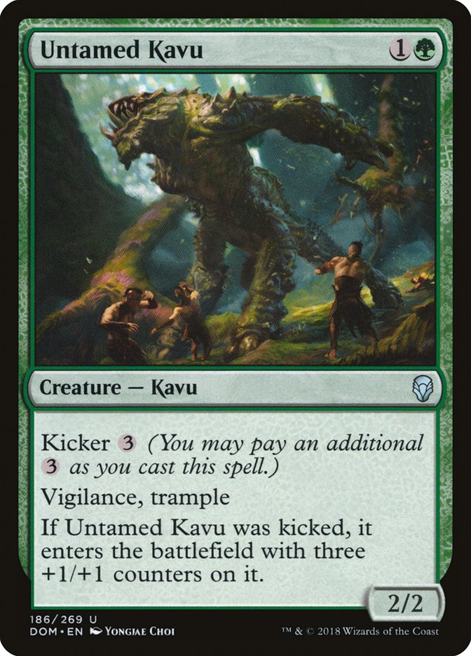 Untamed Kavu [Dominaria] - Magic: The Gathering - Card Brawlers | Quebec | Canada |