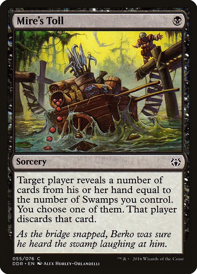 Mire's Toll [Duel Decks: Nissa vs. Ob Nixilis] - Magic: The Gathering - Card Brawlers | Quebec | Canada |