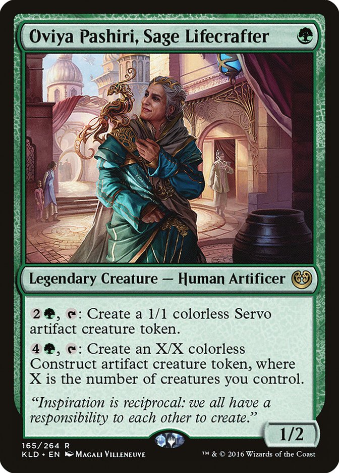 Oviya Pashiri, Sage Lifecrafter [Kaladesh] - Magic: The Gathering - Card Brawlers | Quebec | Canada |