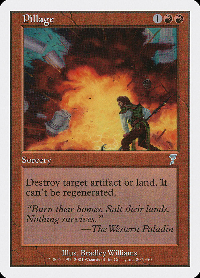 Pillage [Seventh Edition] - Magic: The Gathering - Card Brawlers | Quebec | Canada |