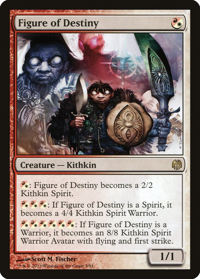 Figure of Destiny [Duel Decks: Heroes vs. Monsters] - Magic: The Gathering - Card Brawlers | Quebec | Canada |