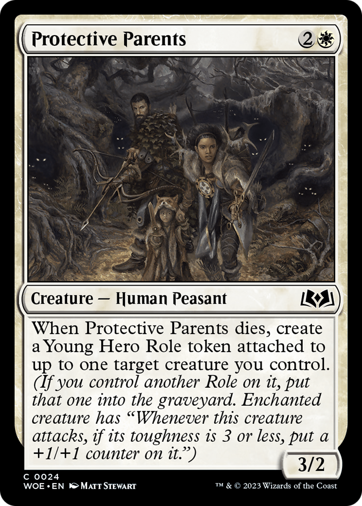 Protective Parents [Wilds of Eldraine] - Magic: The Gathering - Card Brawlers | Quebec | Canada |