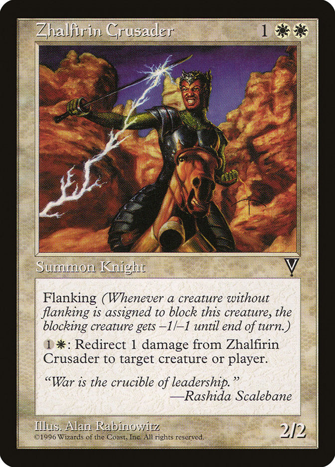 Zhalfirin Crusader [Visions] - Magic: The Gathering - Card Brawlers | Quebec | Canada |