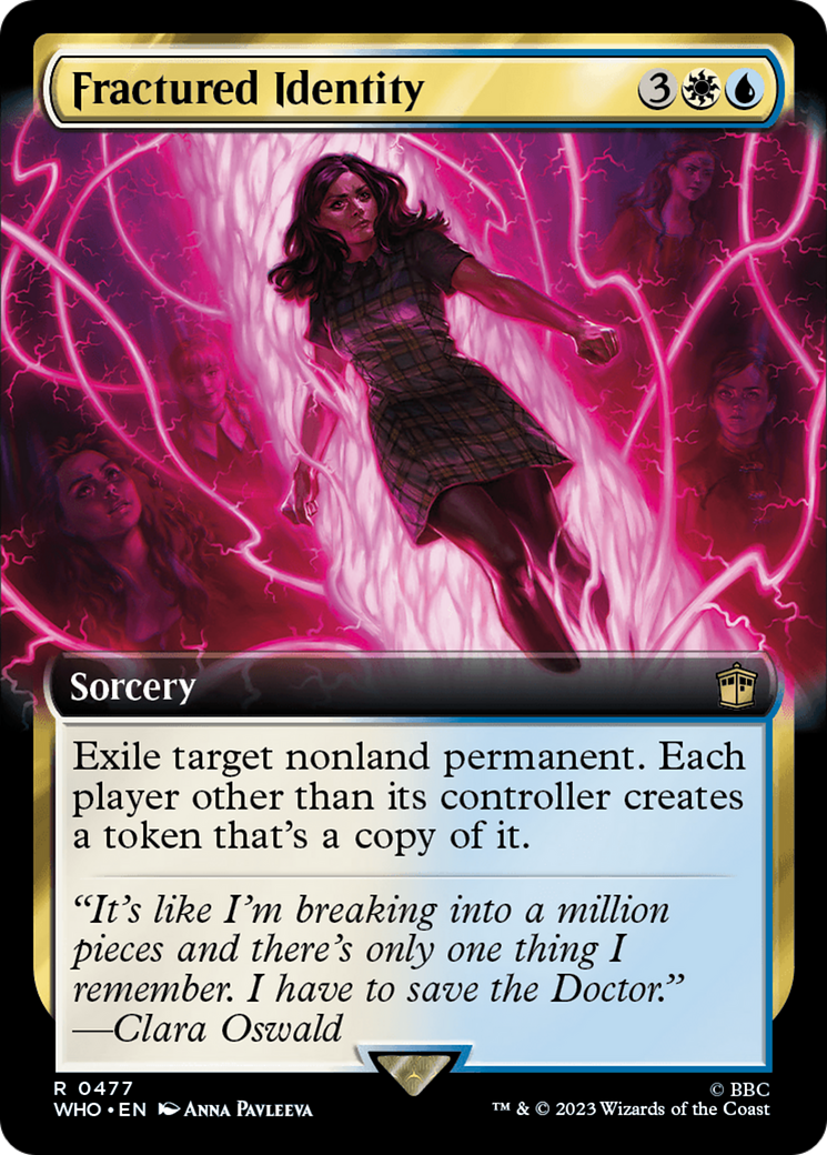 Fractured Identity (Extended Art) [Doctor Who] - Magic: The Gathering - Card Brawlers | Quebec | Canada |